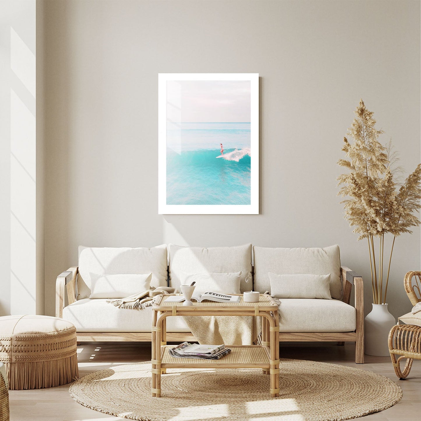 Wes Co Gallery Metal Poster Byron Days 24" x 36" Home Goods - Travels Border or edge to edge Metal Art Print