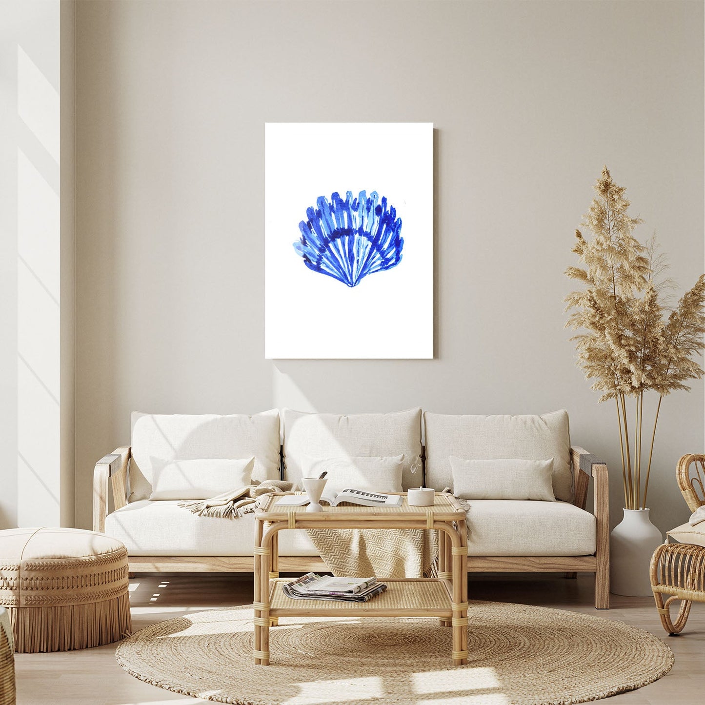 Wes Co Gallery Metal Poster Concha De Noche 11" x 14" Home Goods - Illustrations White border only Metal Art Print