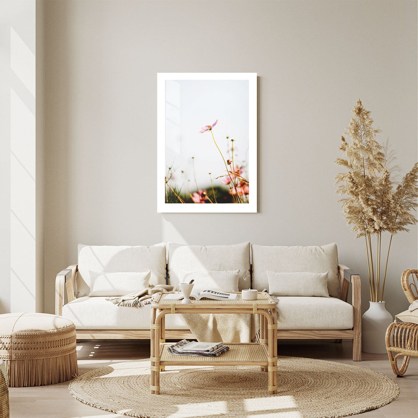 Wes Co Gallery Metal Poster Floral Dream 24" x 36" Home Goods - Nature Border or edge to edge Metal Art Print