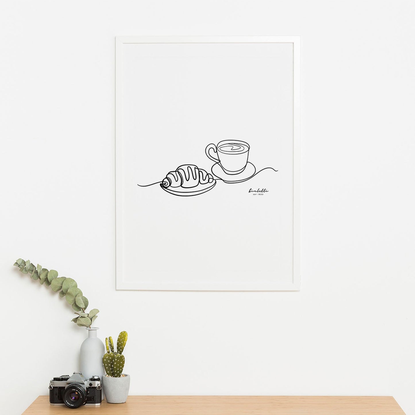 Wes Co Gallery Poster Elegant Espresso A Morning Ritual 16 x 20" Home Goods - Coffee Art Print
