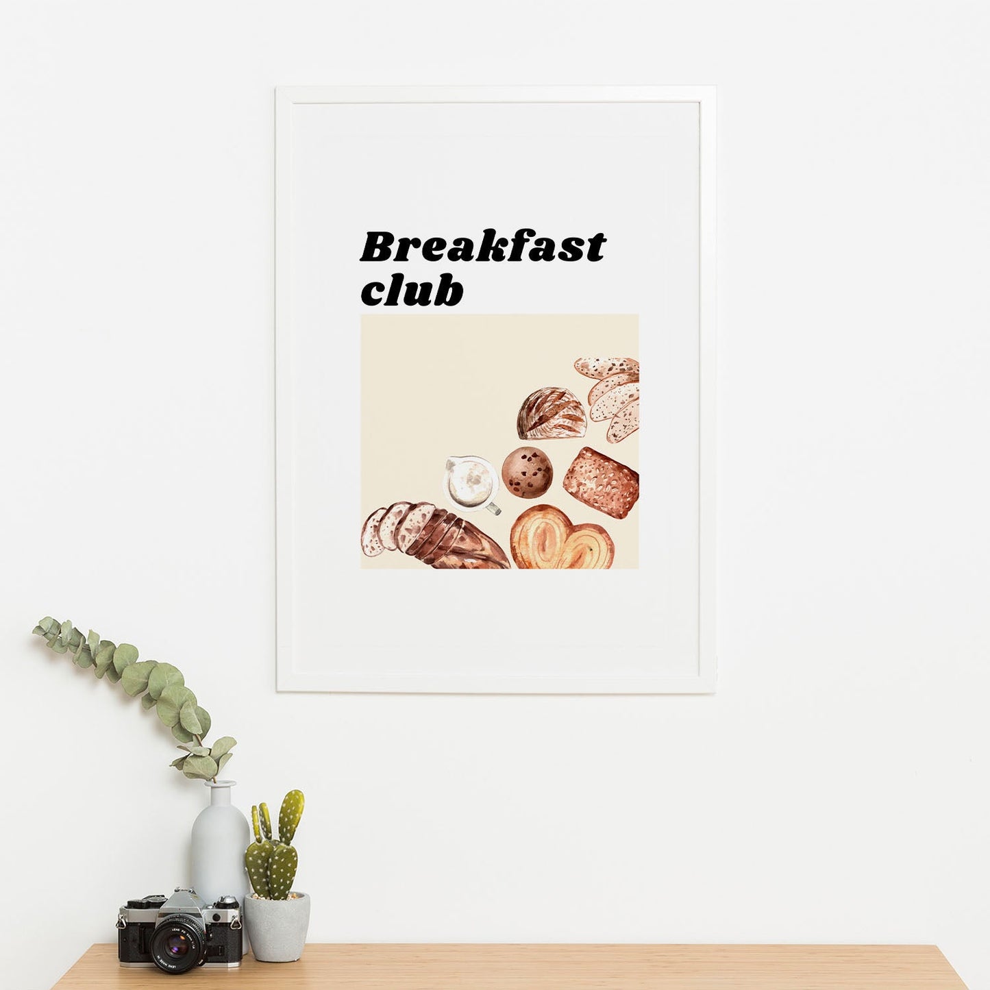 Wes Co Gallery Poster Morning Pastry Club 16 x 20" Home Goods - Coffee Art Print