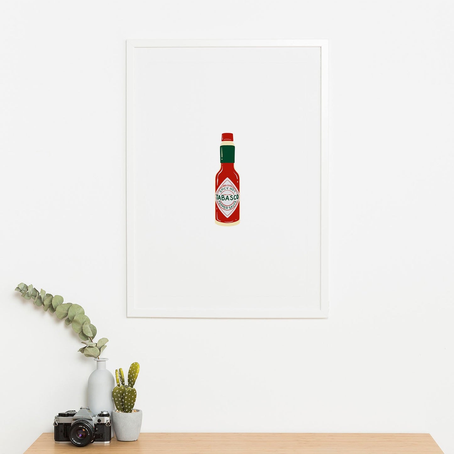 Wes Co Gallery Poster Classic Tabasco Sauce 16 x 20" Home Goods - Coffee Art Print