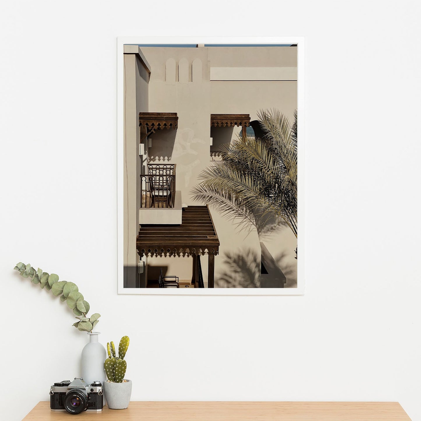 Wes Co Gallery Poster Architectural Light Play 11 x 17" Home Goods - Nature Art Print