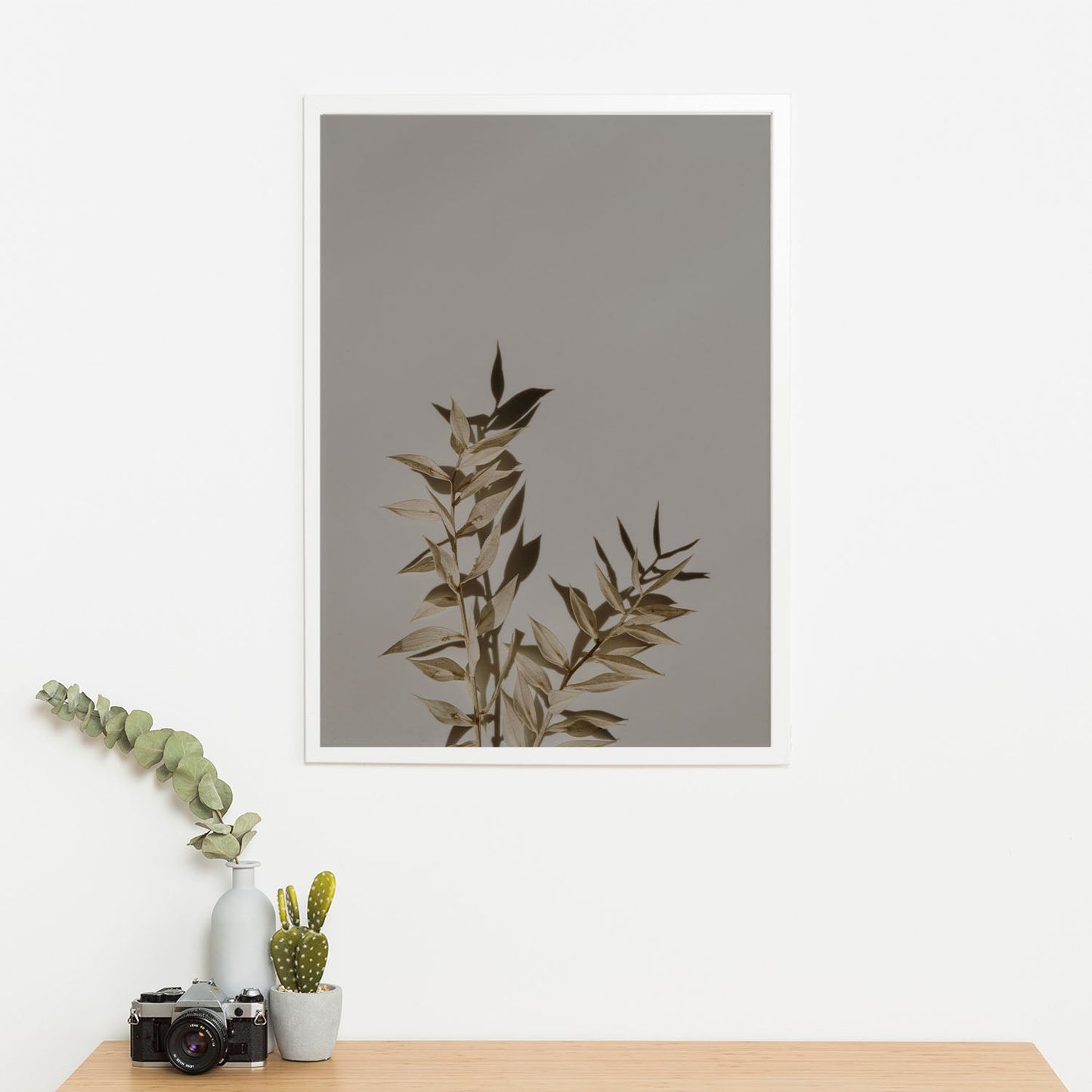 Wes Co Gallery Poster Whispering Leaves 11 x 17" Home Goods - Nature Art Print