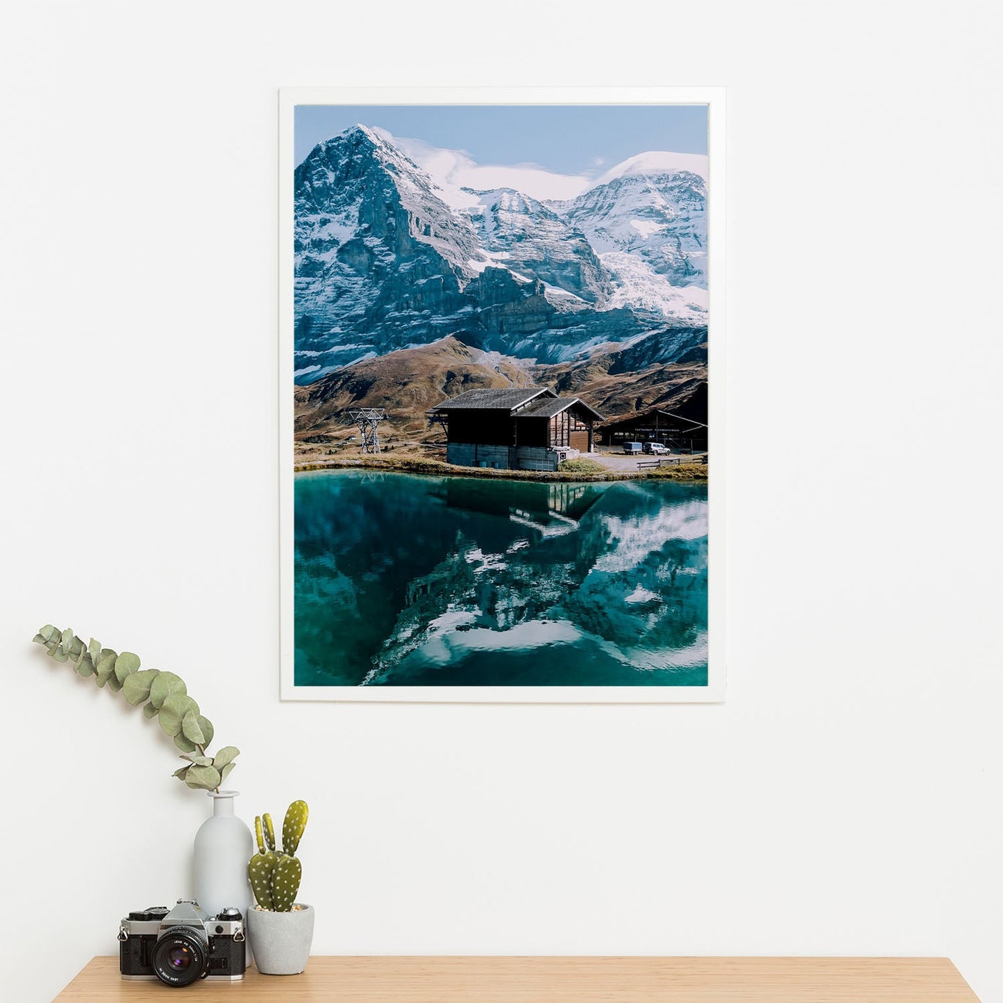 Wes Co Gallery Poster Alpine Oasis 11 x 17" Home Goods - Nature Art Print