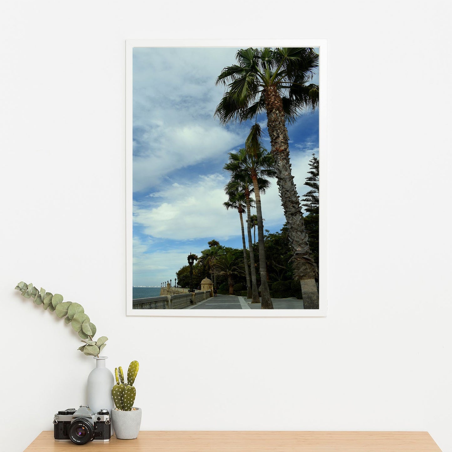 Wes Co Gallery Poster Cactus Sanctuary 11 x 17" Home Goods - Nature Art Print