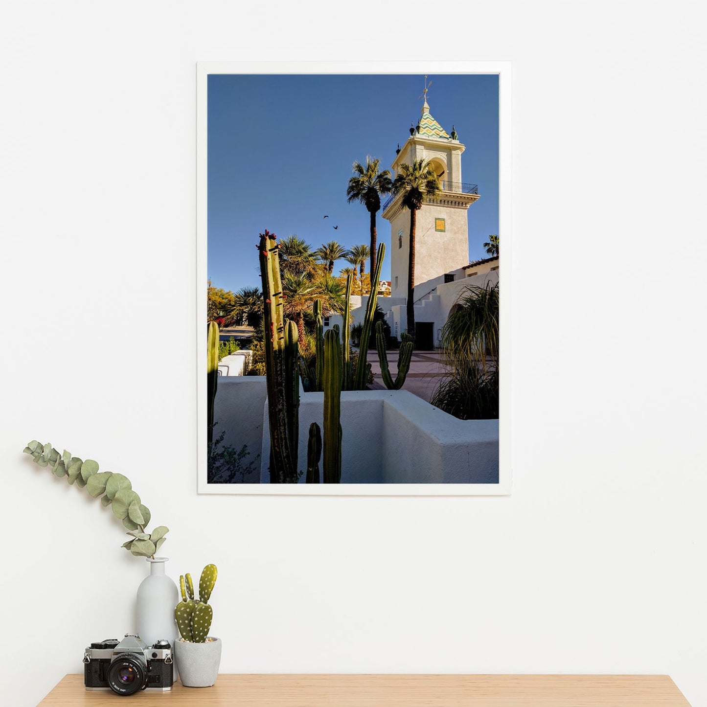 Wes Co Gallery Poster Coastal Pathway 11 x 17" Home Goods - Nature Art Print