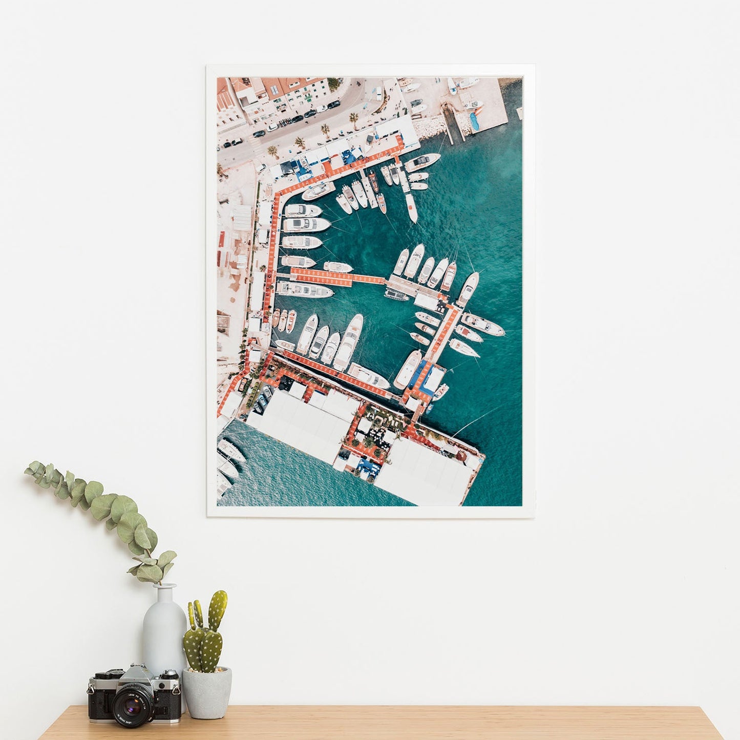 Wes Co Gallery Poster Harbor View 11 x 17" Home Goods - Nature Art Print