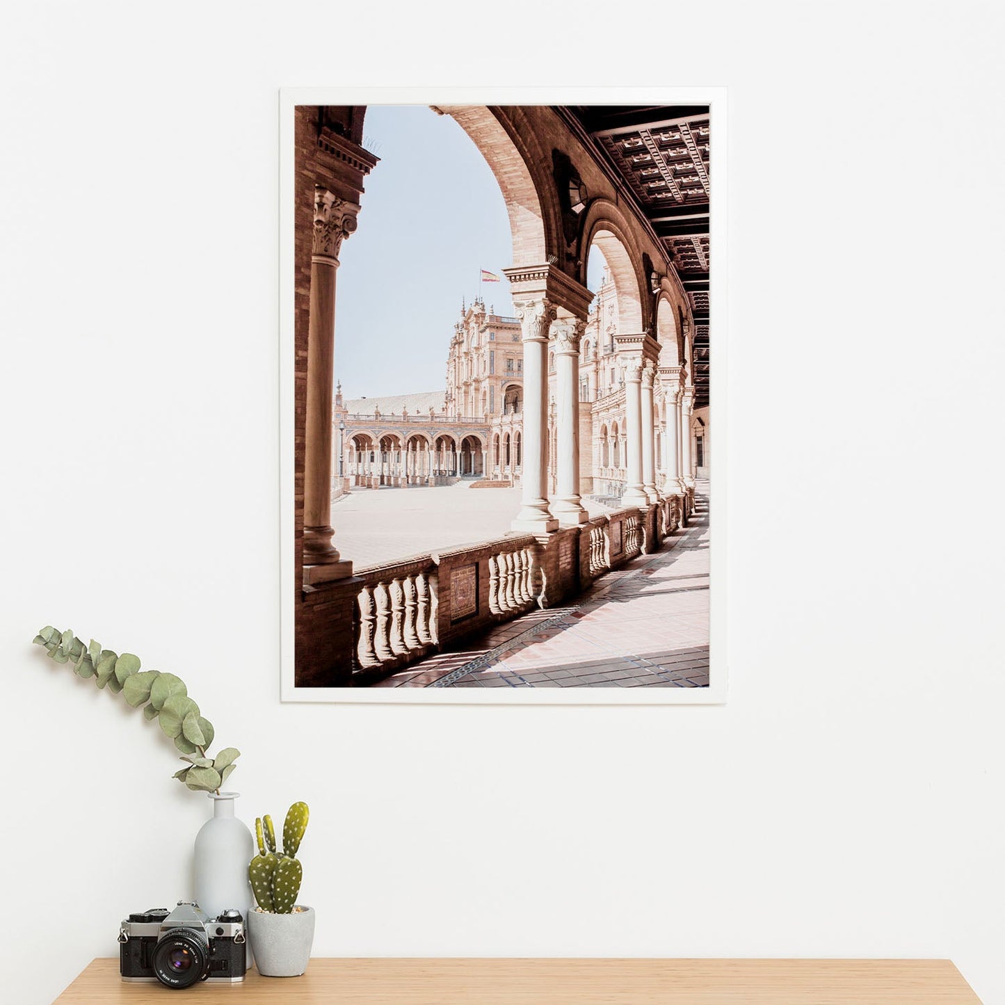 Wes Co Gallery Poster Spanish Grandeur 11 x 17" Home Goods - Nature Art Print