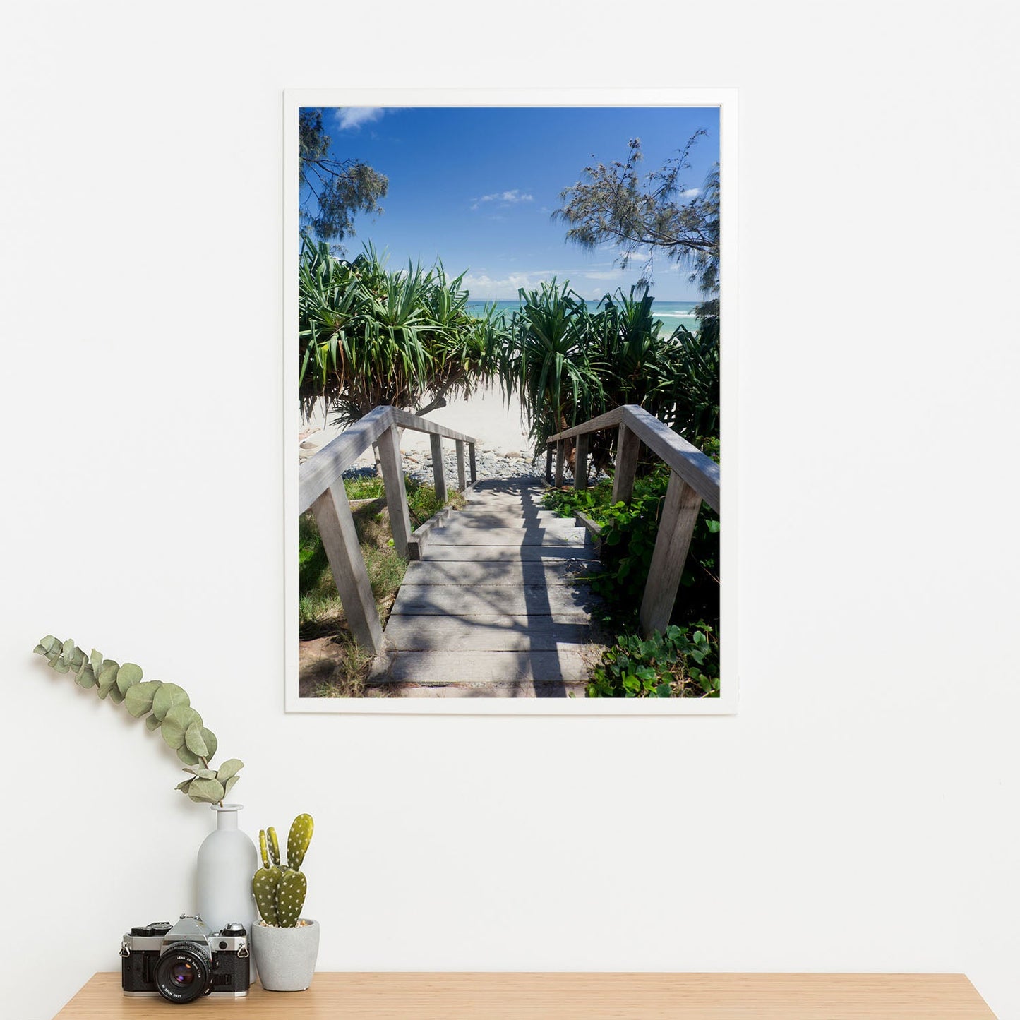 Wes Co Gallery Poster Pathway to Paradise 11 x 17" Home Goods - Nature Art Print