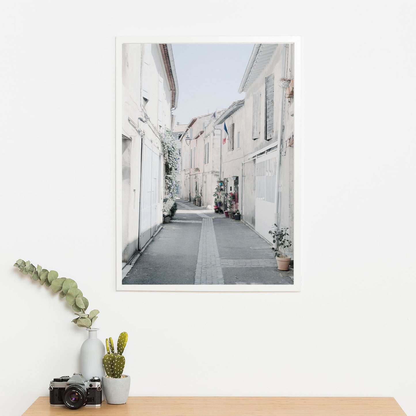 Wes Co Gallery Poster Quiet French Village 11 x 17" Home Goods - Nature Art Print