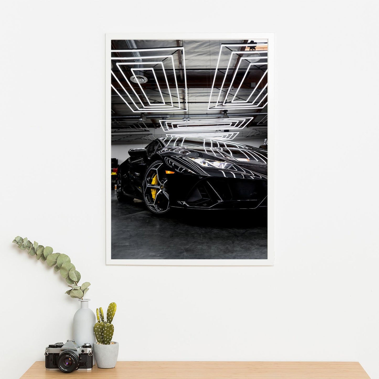 Wes Co Gallery Poster Sleek Urban Machine 11 x 17" Home Goods - Cars Art Print