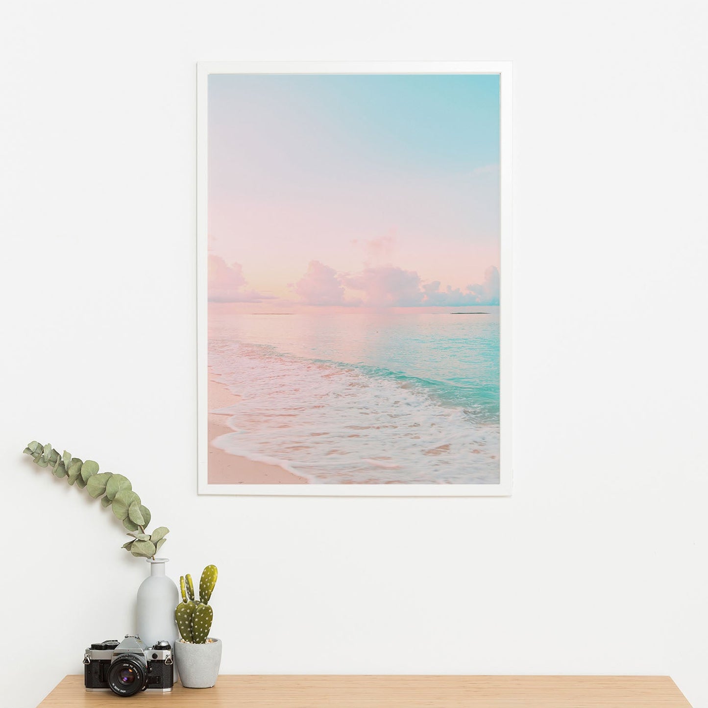 Wes Co Gallery Poster Pastel Shores 11 x 17" Home Goods - Nature Art Print
