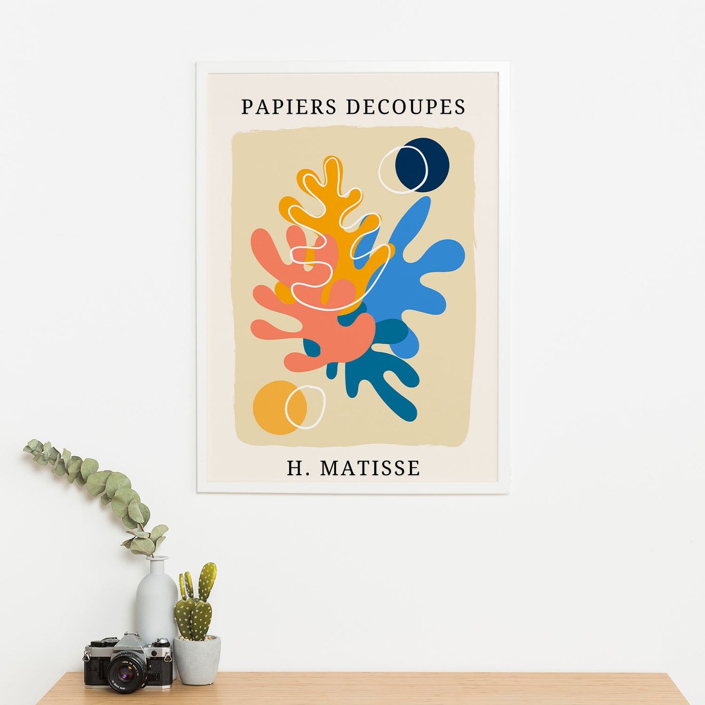 Wes Co Gallery Poster Papiers Decoupes by Henri Matisse 16 x 20" Home Goods - Artist Edge to edge Art Print