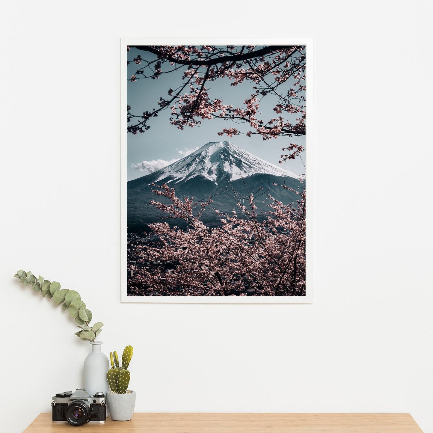 Wes Co Gallery Poster Mt Fuji Afternoons 11 x 17" Home Goods - Travels Border or edge to edge Art Print