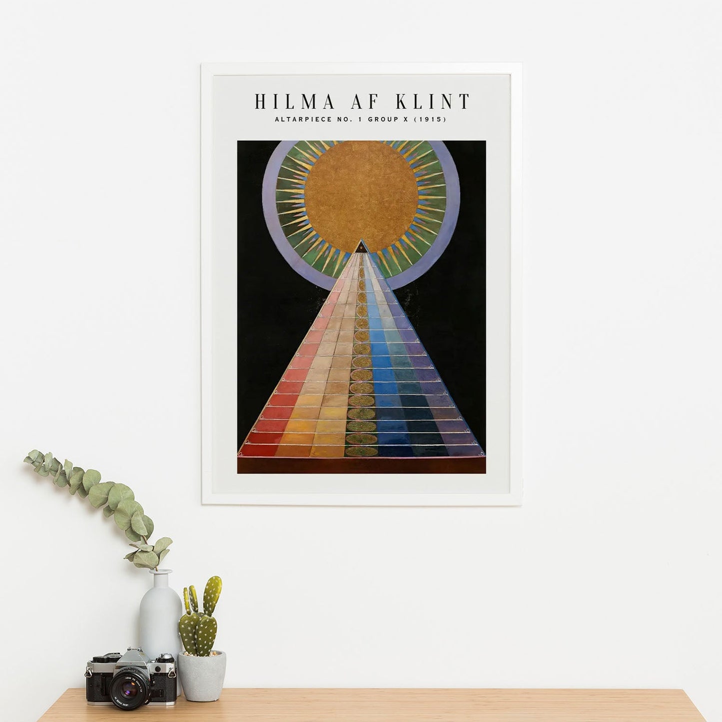 Wes Co Gallery Poster Altarpiece No. 1 Group X by Hilma af Klint 16 x 20" Home Goods - Artist Edge to edge Art Print