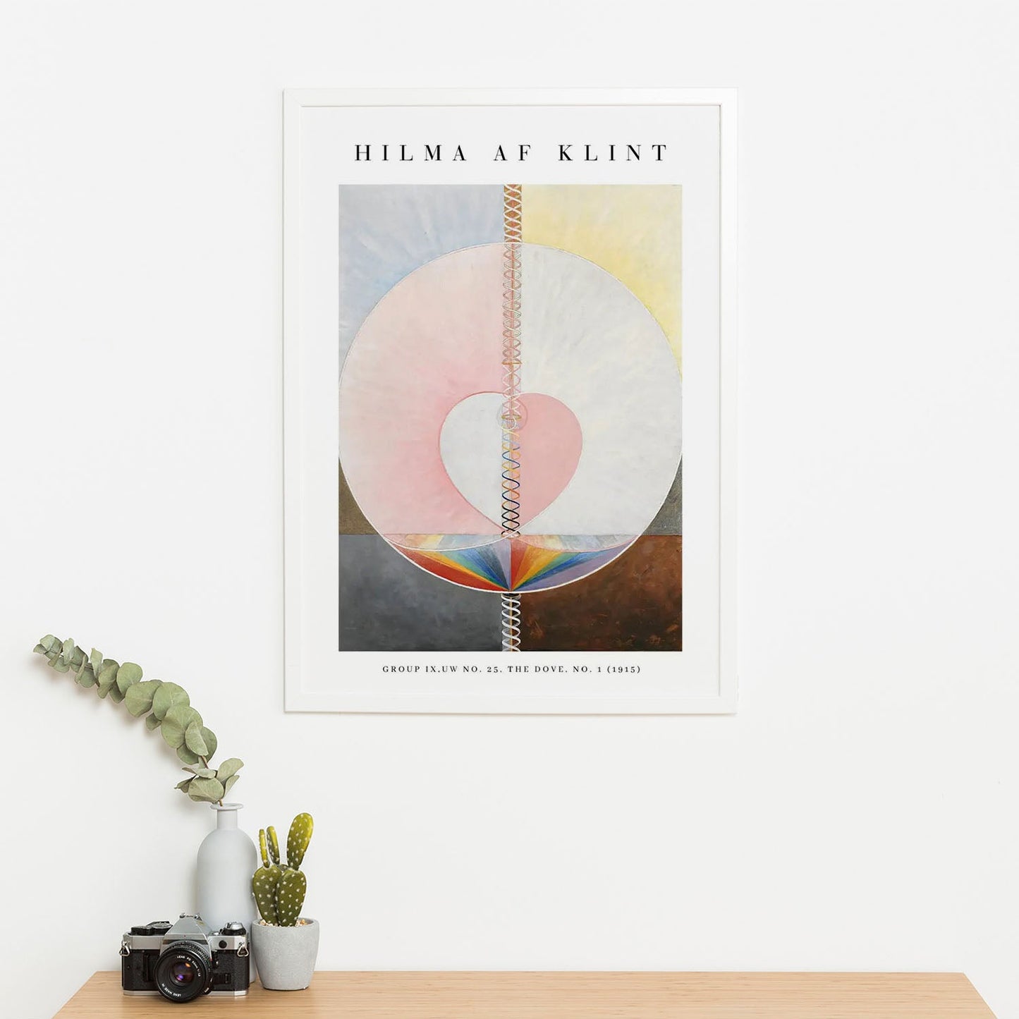 Wes Co Gallery Poster The Dove No. 25 by Hilma af Klint 16 x 20" Home Goods - Artist Edge to edge Art Print