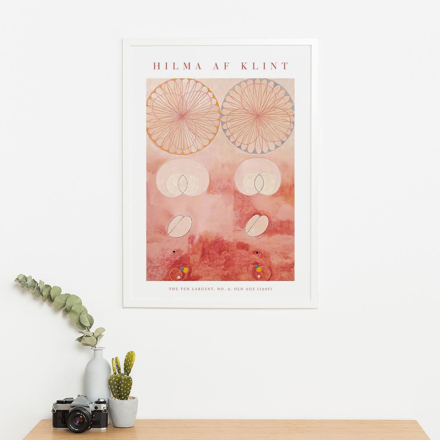 Wes Co Gallery Poster The Ten Largest No. 9 Old Age by Hilma af Klint 16 x 20" Home Goods - Artist Edge to edge Art Print