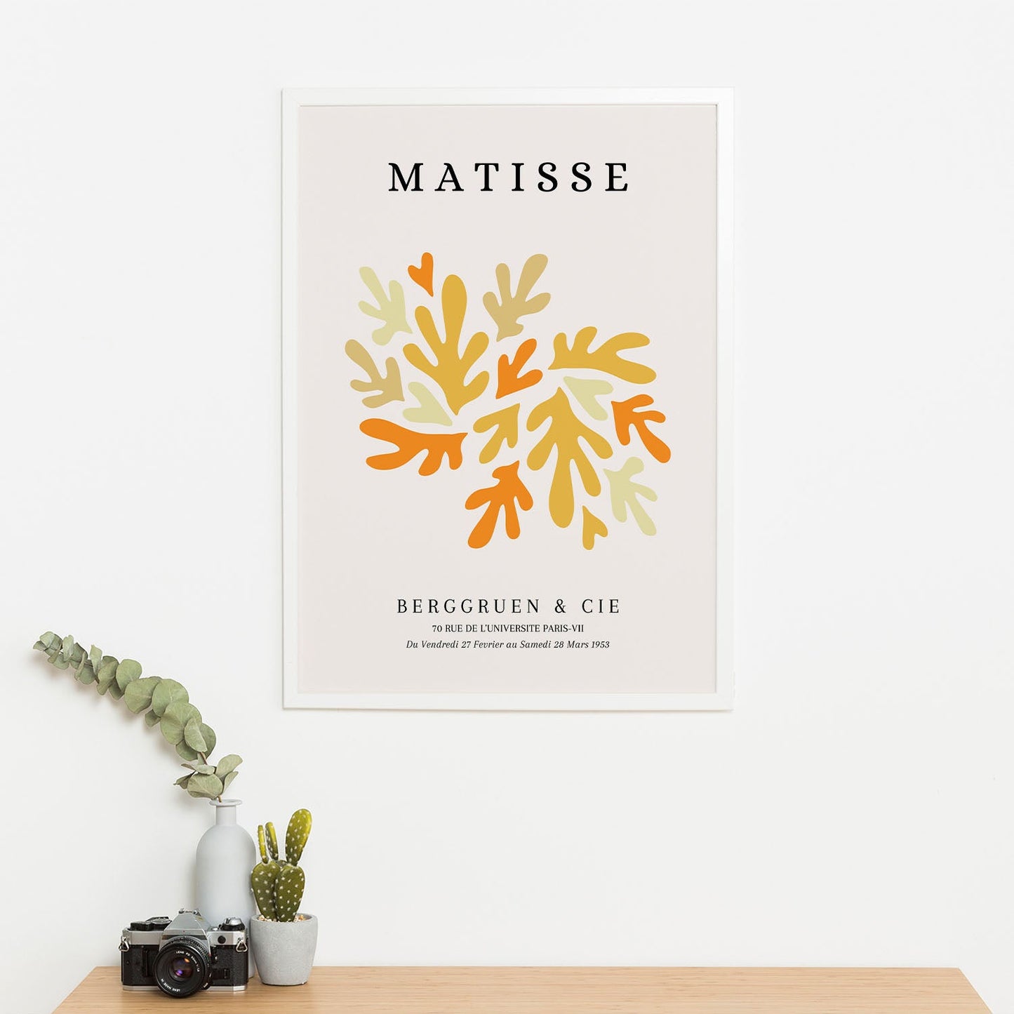 Wes Co Gallery Poster Warm Autumn Leaves by Henri Matisse 16 x 20" Home Goods - Artist Edge to edge Art Print