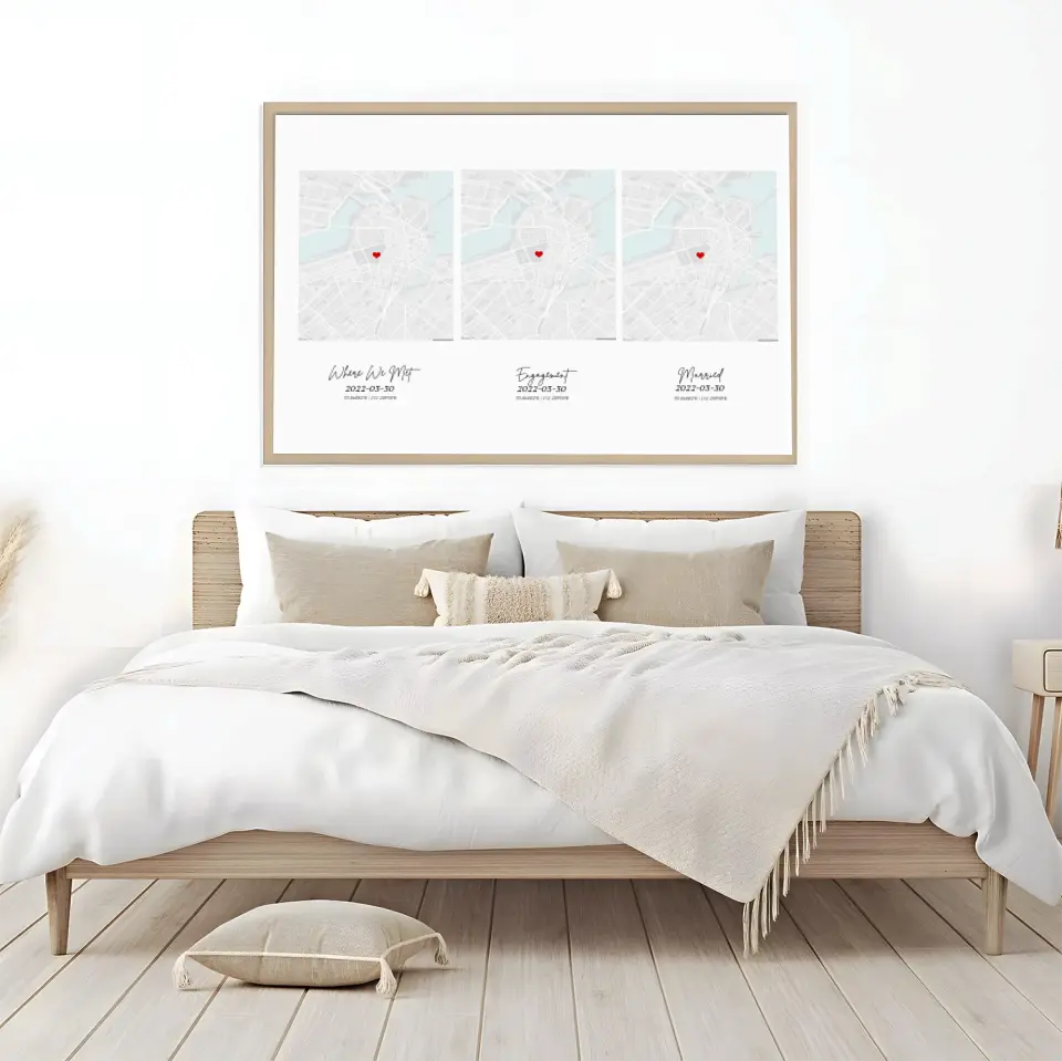 Custom - Create Your Own Journey Map Landscape Poster Print