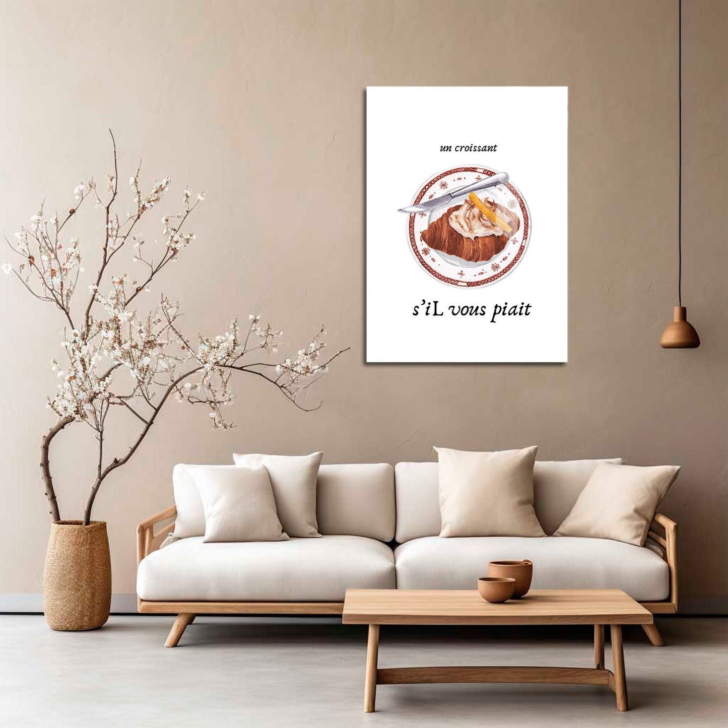 Wes Co Gallery Metal Poster Charming Coffee Club 5" x 7" Home Goods - Coffee White border only Metal Art Print