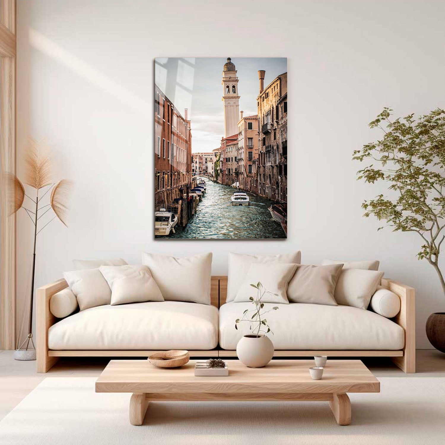 Wes Co Gallery Metal Poster Charming Venetian Canal 11" x 17" Home Goods - Travels Border or edge to edge Metal Art Print