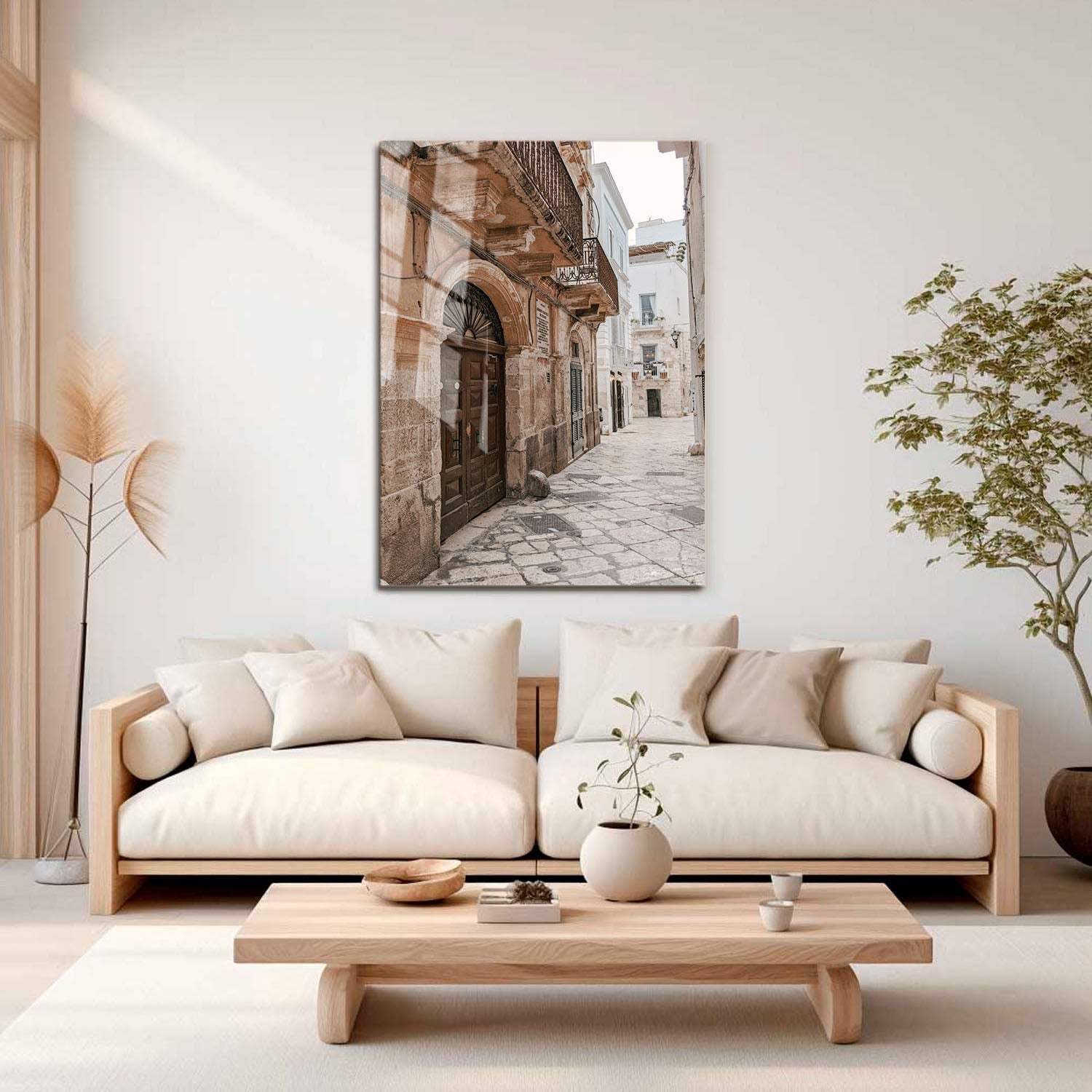 Wes Co Gallery Metal Poster Timeless Italian Alleyway 11" x 17" Home Goods - Photography Border or edge to edge Metal Art Print