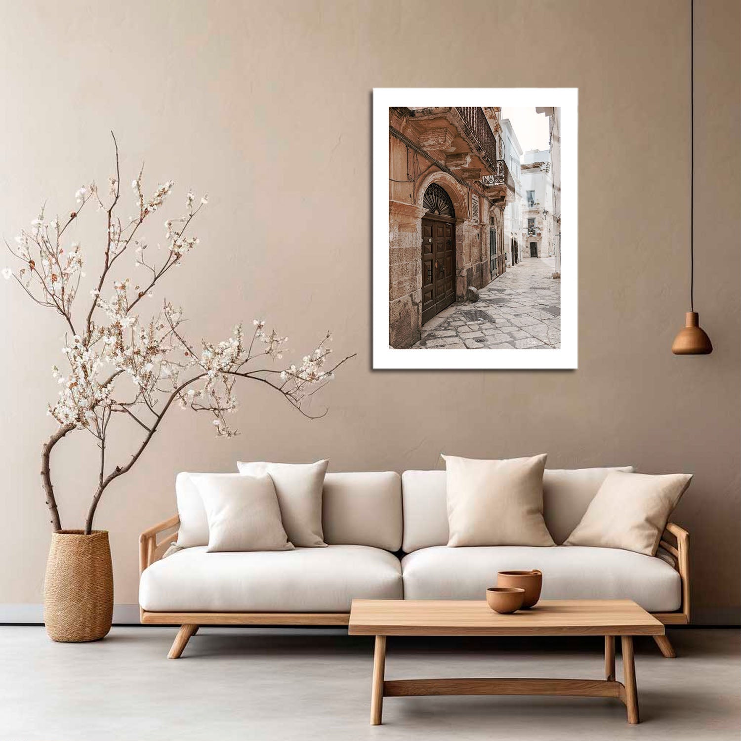 Wes Co Gallery Metal Poster Timeless Italian Alleyway 16" x 24" Home Goods - Photography Border or edge to edge Metal Art Print