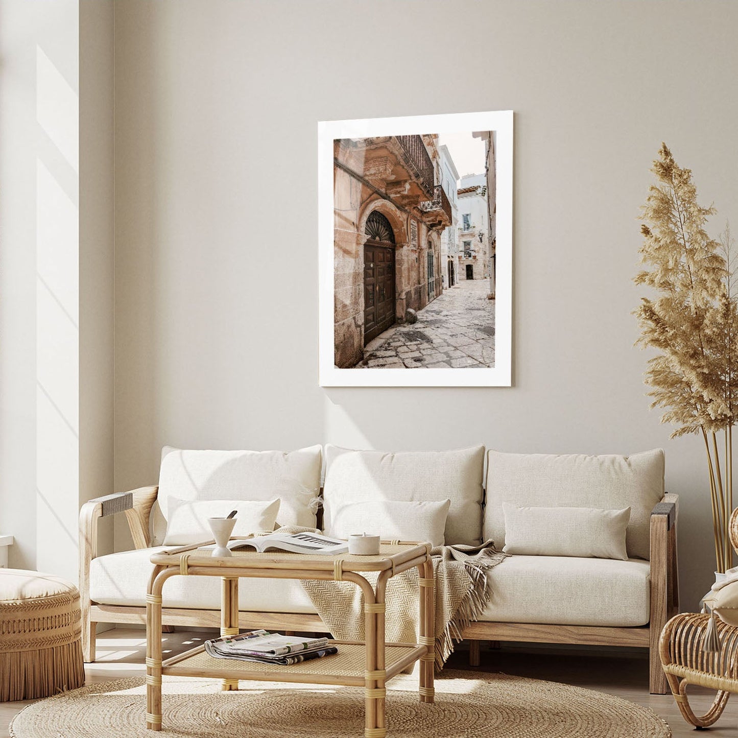 Wes Co Gallery Metal Poster Timeless Italian Alleyway 16" x 24" Home Goods - Photography Border or edge to edge Metal Art Print