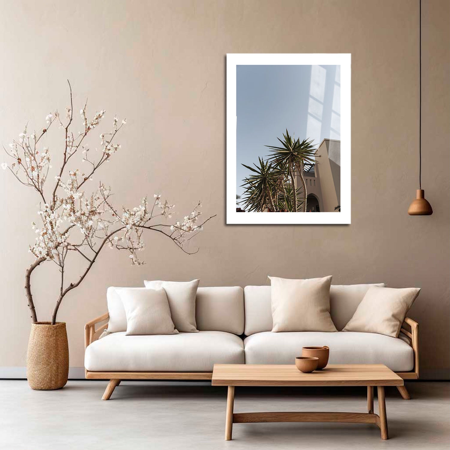 Wes Co Gallery Metal Poster Casa Palms 16" x 24" Home Goods - Photography Border or edge to edge Metal Art Print