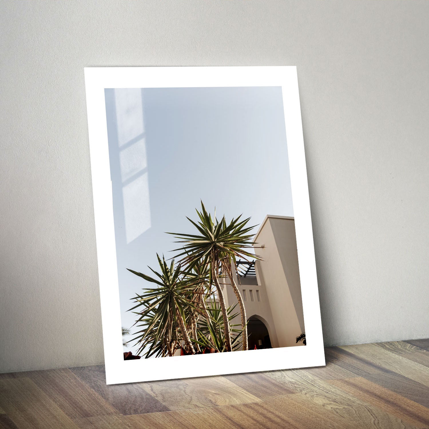 Wes Co Gallery Metal Poster Casa Palms 24" x 36" Home Goods - Photography Border or edge to edge Metal Art Print