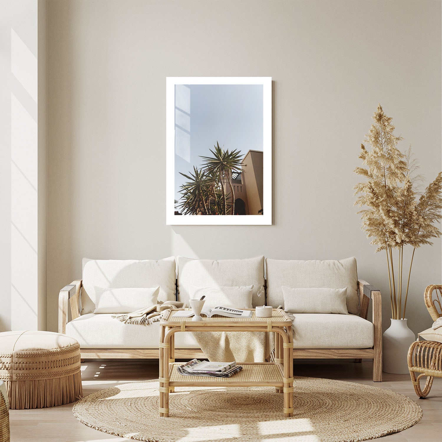 Wes Co Gallery Metal Poster Casa Palms 24" x 36" Home Goods - Photography Border or edge to edge Metal Art Print