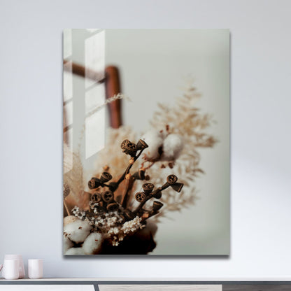 Wes Co Gallery Metal Poster Rustic Bouquet 11" x 17" Home Goods - Floral Border or edge to edge Metal Art Print