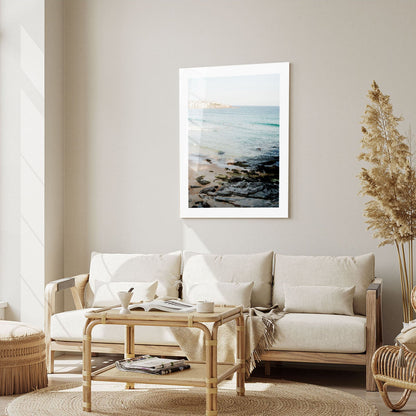 Wes Co Gallery Metal Poster Coastal Serenity 16" x 24" Home Goods - Coastal Border or edge to edge Metal Art Print