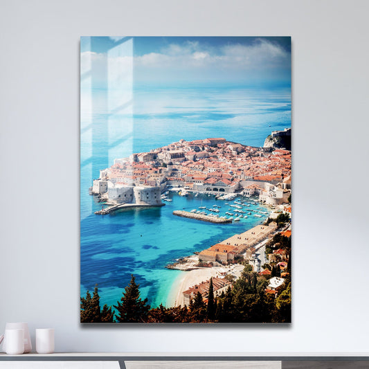 Wes Co Gallery Metal Poster Dubrovnik Dreams 11" x 17" Home Goods - Travels Border or edge to edge Metal Art Print