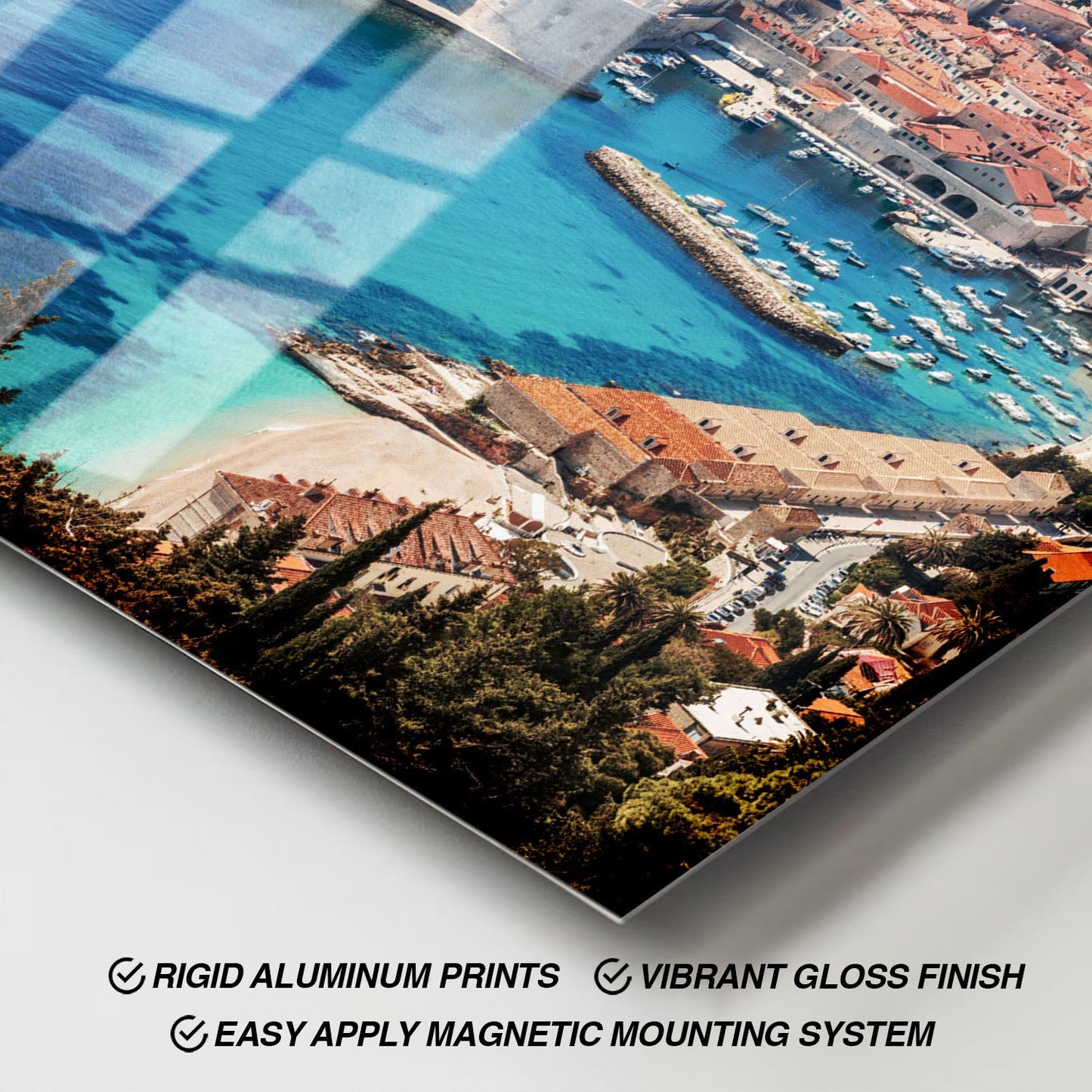 Wes Co Gallery Metal Poster Dubrovnik Dreams 11" x 17" Home Goods - Travels Border or edge to edge Metal Art Print
