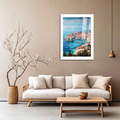 Wes Co Gallery Metal Poster Dubrovnik Dreams 16" x 24" Home Goods - Travels Border or edge to edge Metal Art Print