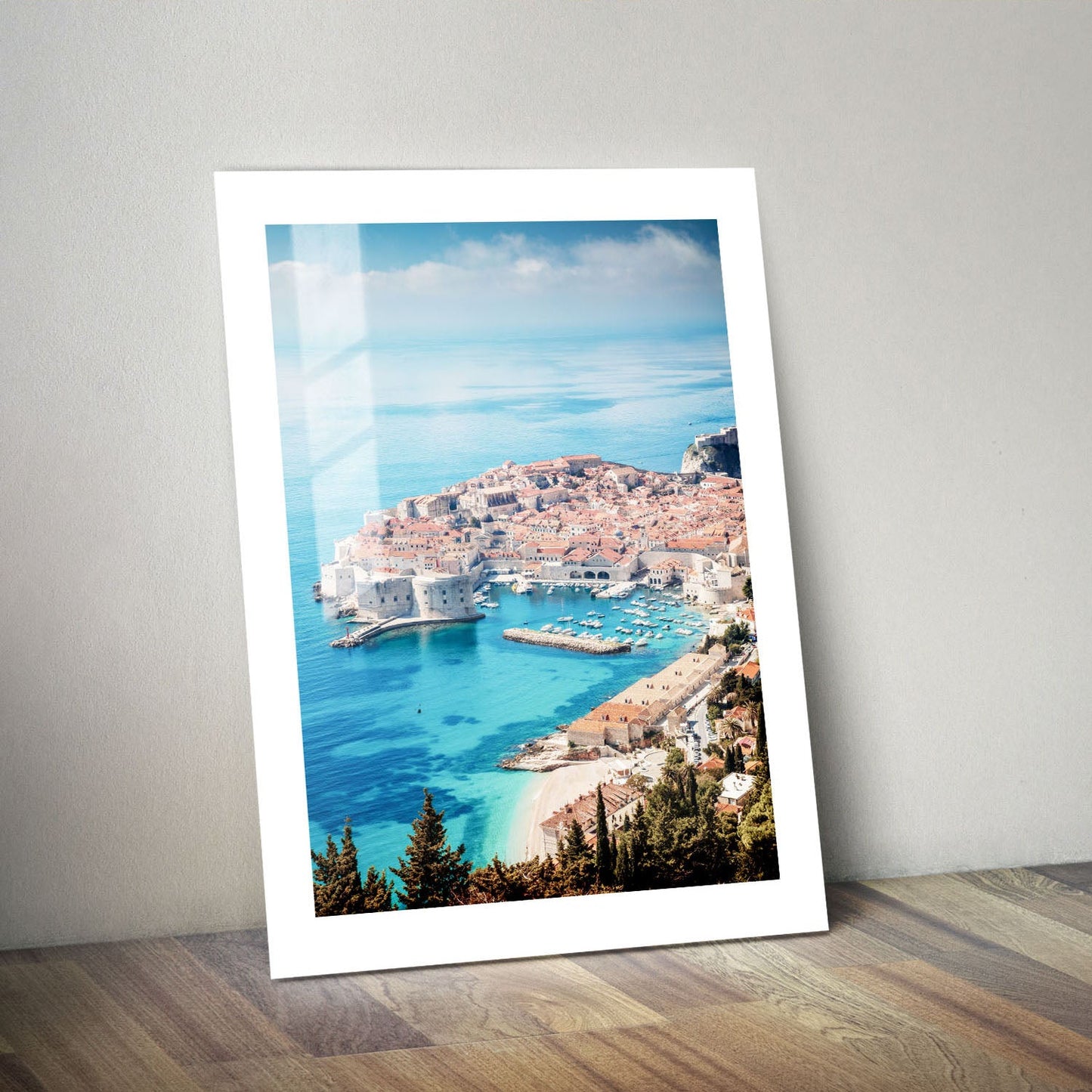 Wes Co Gallery Metal Poster Dubrovnik Dreams 24" x 36" Home Goods - Travels Border or edge to edge Metal Art Print