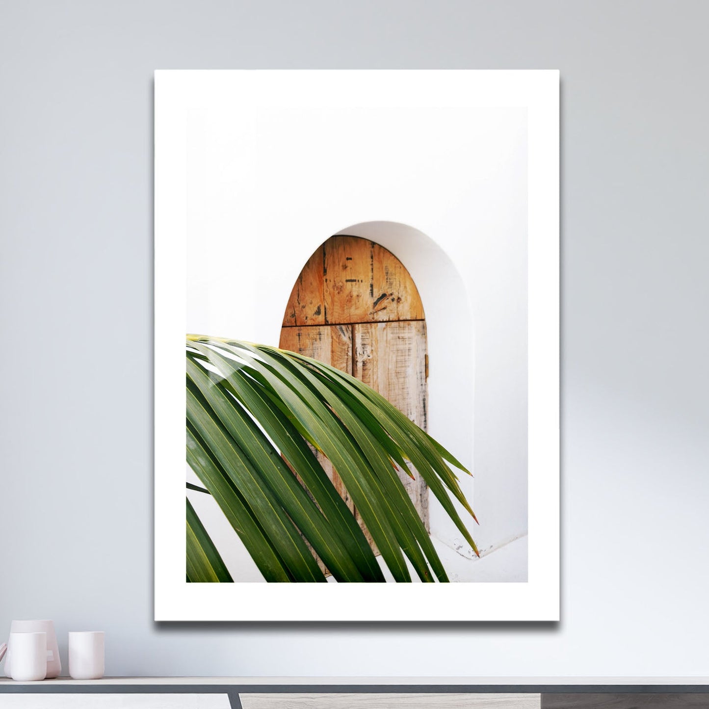 Wes Co Gallery Metal Poster Rustic Archway 16" x 24" Home Goods - Photography Border or edge to edge Metal Art Print