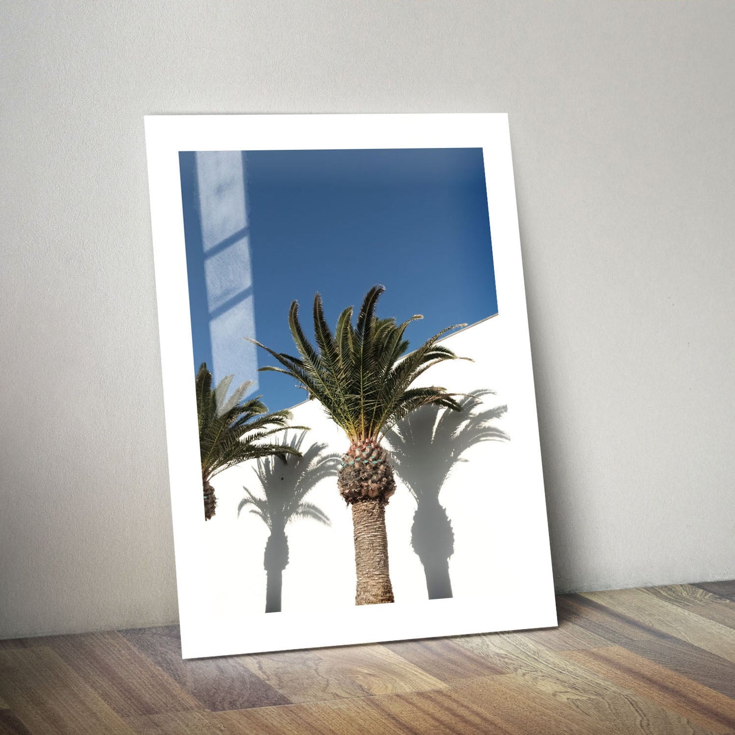 Wes Co Gallery Metal Poster Palm Silhouettes 24" x 36" Home Goods - Photography Border or edge to edge Metal Art Print