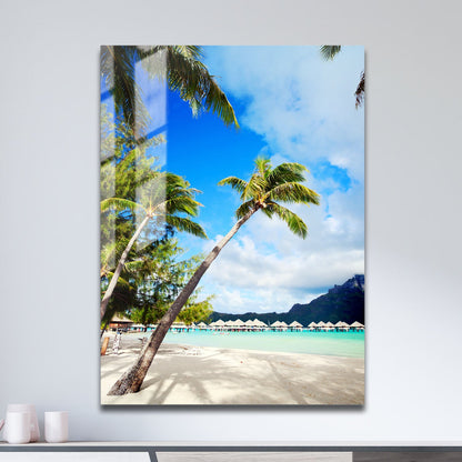 Wes Co Gallery Metal Poster Tropical Bliss 11" x 17" Home Goods - Photography Border or edge to edge Metal Art Print