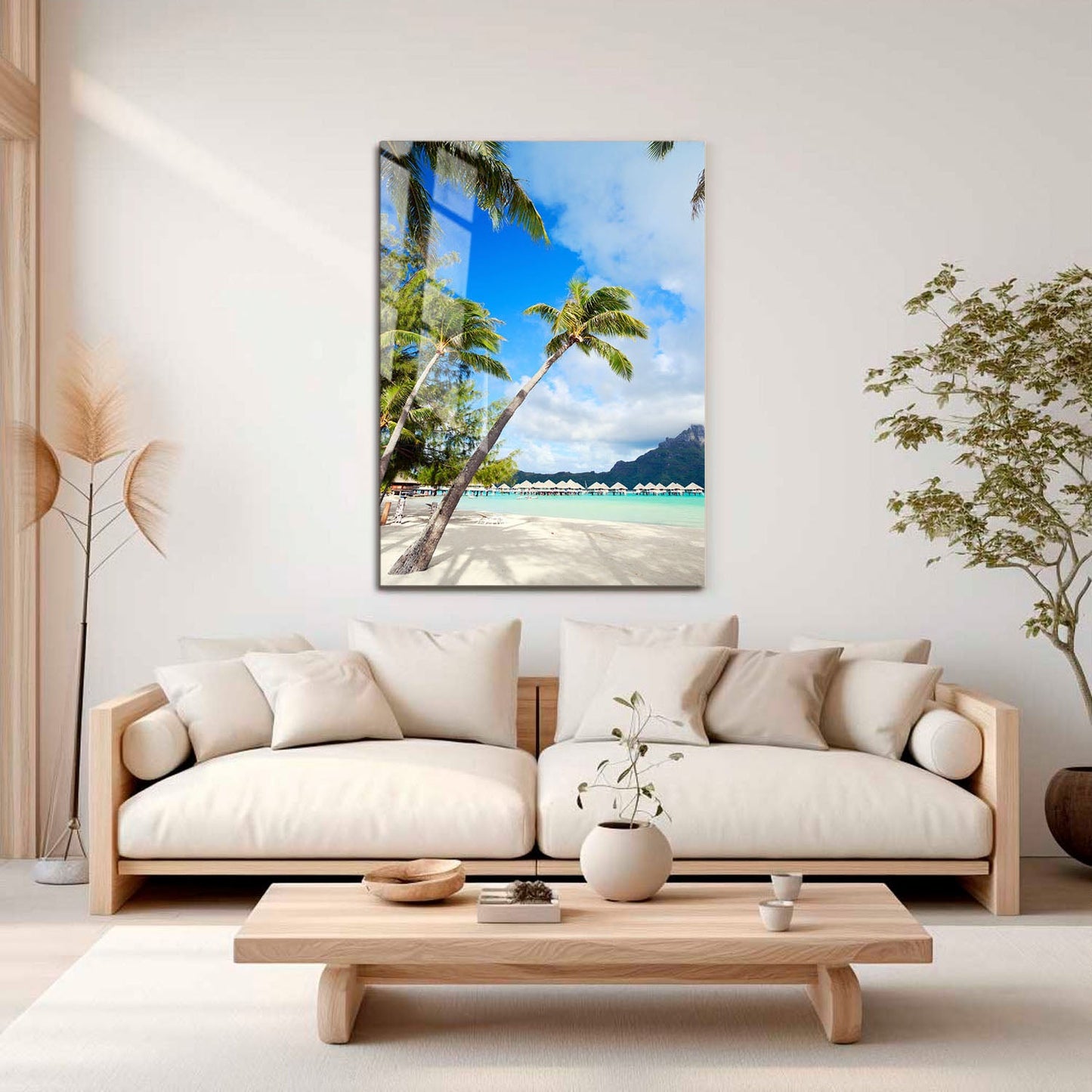 Wes Co Gallery Metal Poster Tropical Bliss 11" x 17" Home Goods - Photography Border or edge to edge Metal Art Print