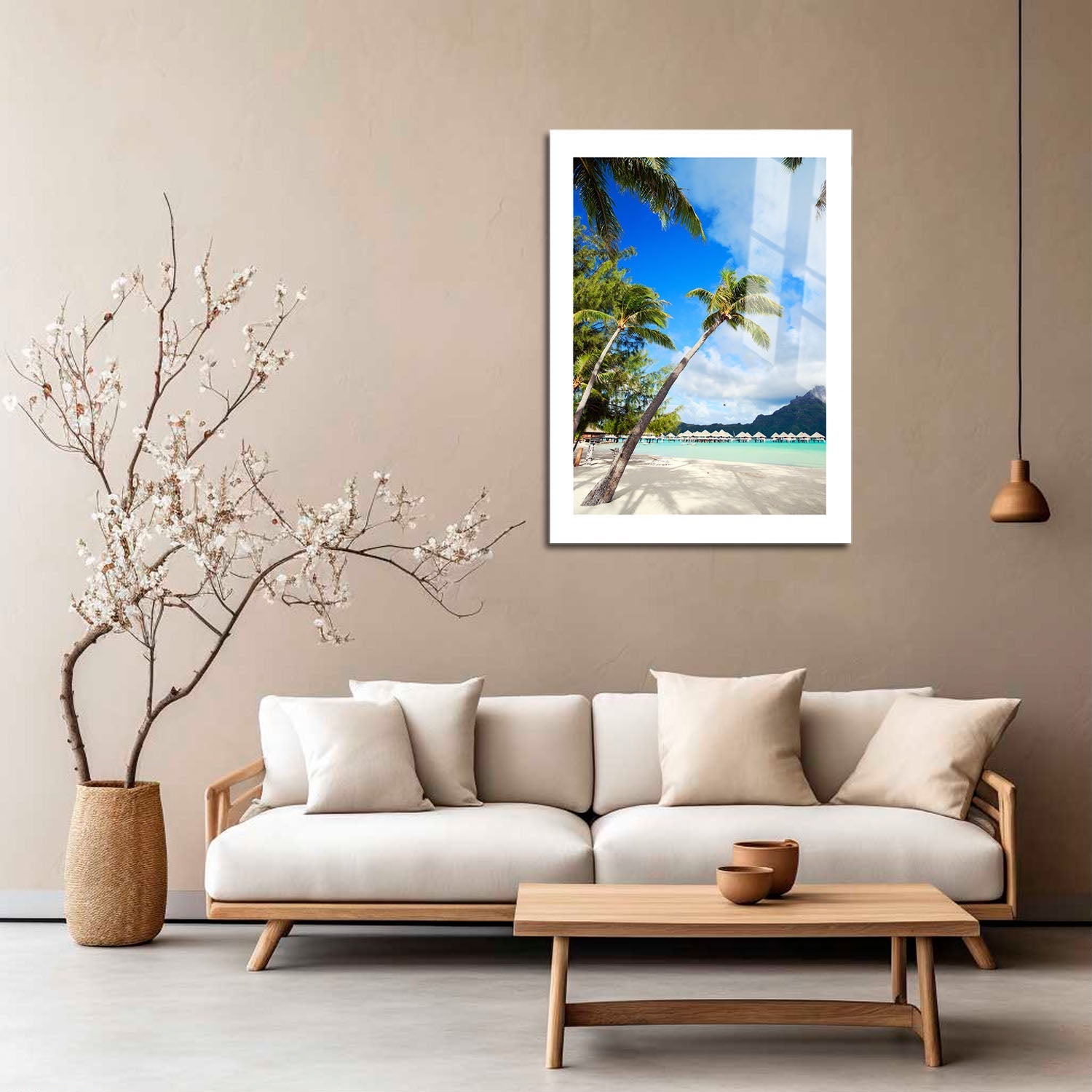 Wes Co Gallery Metal Poster Tropical Bliss 16" x 24" Home Goods - Photography Border or edge to edge Metal Art Print