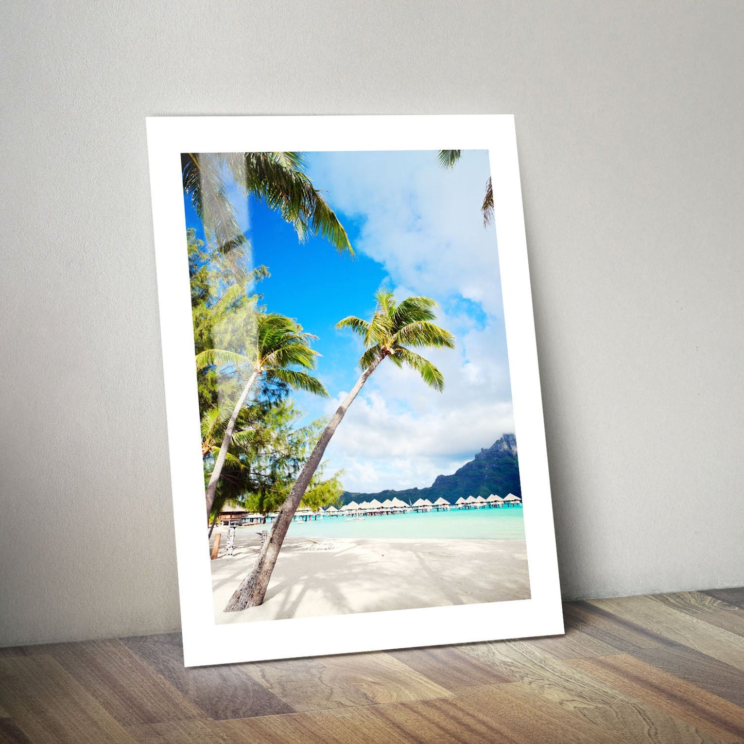 Wes Co Gallery Metal Poster Tropical Bliss 24" x 36" Home Goods - Photography Border or edge to edge Metal Art Print