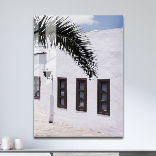 Wes Co Gallery Metal Poster Mediterranean Minimalism 11" x 17" Home Goods - Photography Border or edge to edge Metal Art Print