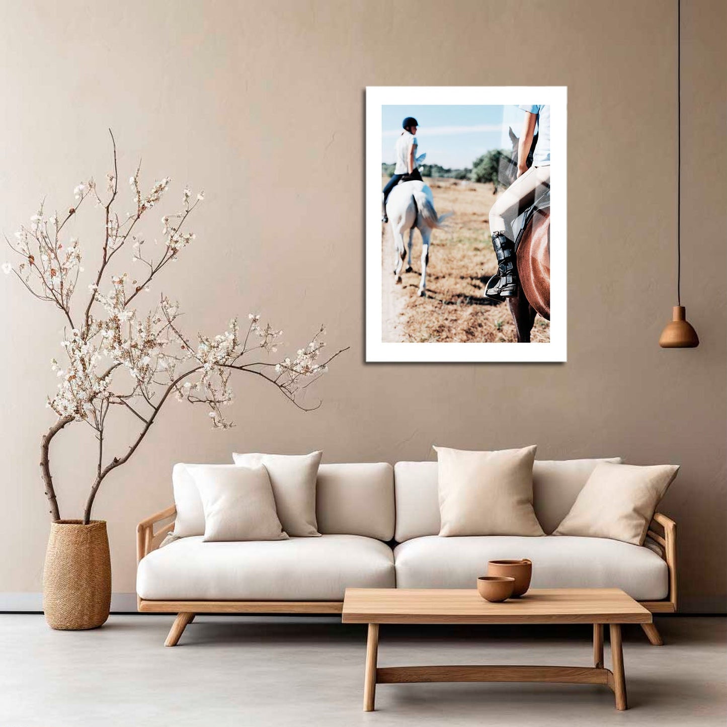 Wes Co Gallery Metal Poster Riding Day 16" x 24" Home Goods - Photography Border or edge to edge Metal Art Print