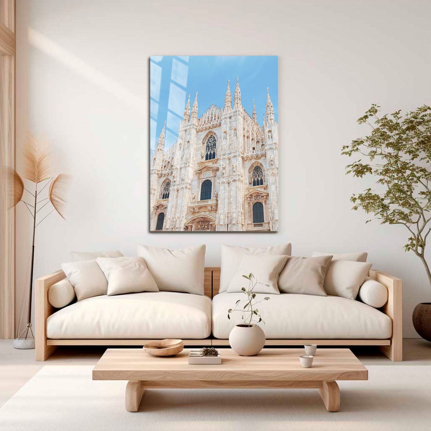 Wes Co Gallery Metal Poster Majestic Gothic Cathedral 11" x 17" Home Goods - Photography Border or edge to edge Metal Art Print