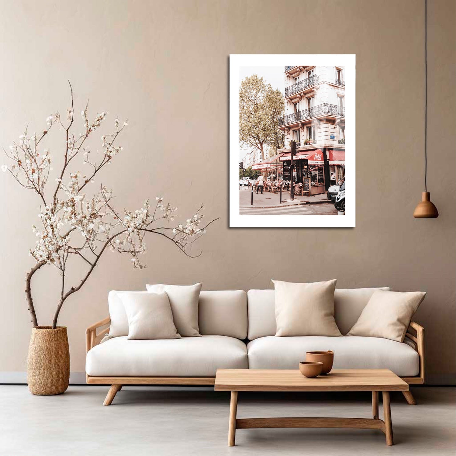 Wes Co Gallery Metal Poster Parisian Days 16" x 24" Home Goods - Travels Border or edge to edge Metal Art Print