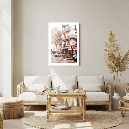 Wes Co Gallery Metal Poster Parisian Days 24" x 36" Home Goods - Travels Border or edge to edge Metal Art Print