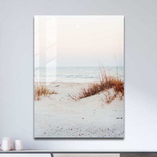 Wes Co Gallery Metal Poster Dune Dreams 11" x 17" Home Goods - Coastal Border or edge to edge Metal Art Print